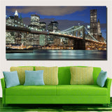 Large art prints Home Decor Canvas Painting Wall Art New York City Panoramic 3
