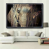 Africa Elephant Oil Painting Wall Pictures For Living Room Home Decor l