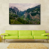 Lauterbrunnen Valley Switzerland Pictures Prints On Canvas Landscape The Picture