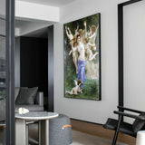 William Bouguereau The Invasion Art Canvas Print (31inx44in)
