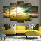 5Pcs Beautiful seascape Canvas Print Painting Wall Art Home Decor
