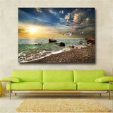 Large art prints Home Decor Canvas Painting Wall Art Red Autumn Scenery