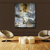 Salvador Dali Abstract Figure Wall Pictures For Living Room Canvas Art Home