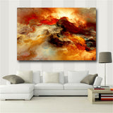 Abstract unreal Clouds Canvas Art Home Decor Printed Oil Painting Wall Pictures