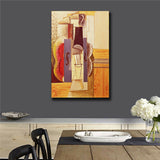 Pablo Picasso"Piano abstraction" HD print on canvas huge wall picture (31x47)
