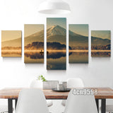 Modern paintings 5 pcs Print On Canvas Home Decor Mount Fuji 5pc(no frame)#086