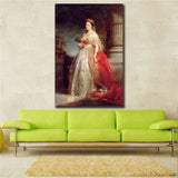 19 century Europe Court Oil Painting HD print on canvas huge wall picture #100