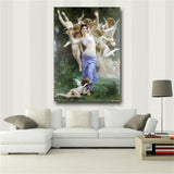 William Bouguereau The Invasion Art Canvas Print (31inx44in)