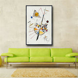 Famous Kandinsky Abstract Canvas Painting Geometry Art Wall Pictures
