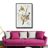 Famous Kandinsky Abstract Canvas Painting Geometry Art Wall Pictures