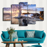 5pcs Unframed Modern Art Oil Painting Print Canvas Picture Home Wall Room Decor