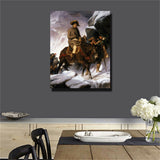 Paul Delaroche - Napoleon Crossing the Alps-Print on Oil Paintings Home Decor