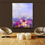 Abstract Flower HD print on canvas huge wall picture (31x37)
