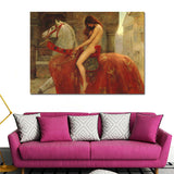 Lady Godiva by John Collier Giclee Canvas Print (31x47)