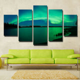 Aurora Borealis Pictures Wall Oil Painting Canvas Print Home Decor Unframed#223