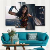 Wonder Woman Movie Home Decor HD Print art painting on canvas 4PC NO FRAMED