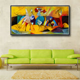 Alternative reproductions of famous paintings by Picasso Print on Canvas