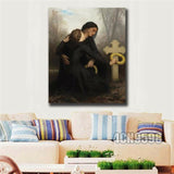 Bouguereau"All Saints Day" HD print on canvas huge wall picture