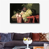 Fruit Still Life Oil Painting HD print on canvas huge wall picture (24x36)
