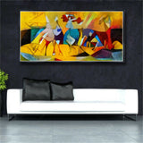 Alternative reproductions of famous paintings by Picasso Print on Canvas