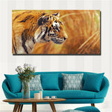 Large art prints Home Decor Canvas Painting Wall Art Beautiful Tiger