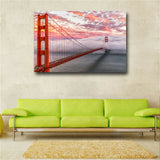 Golden Gate Bridge American Decor Wall Art Canvas Painting Calligraphy Print