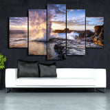 5pcs Unframed Modern Art Oil Painting Print Canvas Picture Home Wall Room Decor
