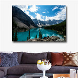 Picture Wall Art Lake Louise Canada Landscape Wall Pictures for Living Room