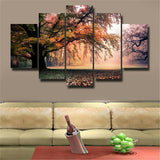 5pcs Unframed Modern Art Oil Painting Print Canvas Picture Home Wall Room Decor