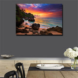 Purple sky Large art prints Home Decor Canvas Painting Wall Art