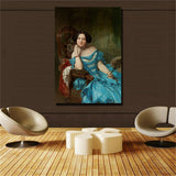 Amalia de Llano HD print on canvas huge wall picture