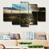 5Pcs To shout Canvas Print Painting Wall Art Home Decor