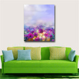 Abstract Flower HD print on canvas huge wall picture (31x37)