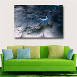 Large art prints Home Decor Canvas Painting Wall Art Beautiful blue cloud