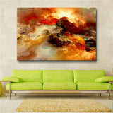 Abstract unreal Clouds Canvas Art Home Decor Printed Oil Painting Wall Pictures