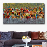 Landscape Painting On The Wall Modern Wall Pictures For Living Room Art Print