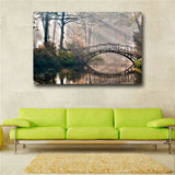Autumn scenery Painting Cuadros Scandinavian Posters and Prints