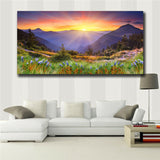 Scenery Abstract Art on Canvas Painting Wall Art Picture Prints Modern Decor