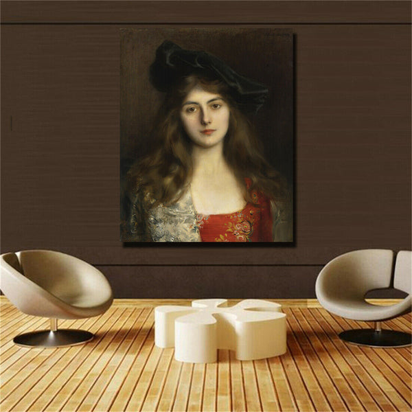 19 century Europe Court Oil Painting HD print on canvas huge wall picture #0176