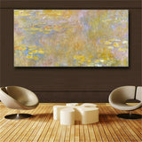 Claude Monet Water Lilies 1906 printed Canvas painting Giclee art Wall art