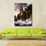 Paul Delaroche - Napoleon Crossing the Alps-Print on Oil Paintings Home Decor
