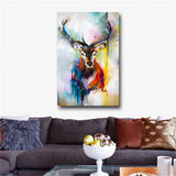 Posters and Prints Canvas Painting Deer Wall Pictures for Living Room Decorative