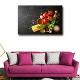 Vegetables Grains Spices Kitchen Food Canvas Painting Cuadros Posters and Prints