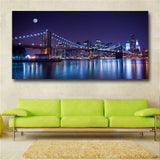 Large art prints Home Decor Canvas Painting Wall Art Chicago cityscape