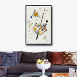 Famous Kandinsky Abstract Canvas Painting Geometry Art Wall Pictures