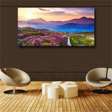 1 P Wall Art Canvas Painting Modular Picture Sunrise Landscape Home Decoration