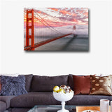 Golden Gate Bridge American Decor Wall Art Canvas Painting Calligraphy Print
