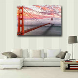Golden Gate Bridge American Decor Wall Art Canvas Painting Calligraphy Print
