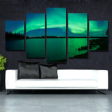 Aurora Borealis Pictures Wall Oil Painting Canvas Print Home Decor Unframed#223