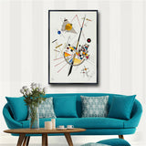 Famous Kandinsky Abstract Canvas Painting Geometry Art Wall Pictures